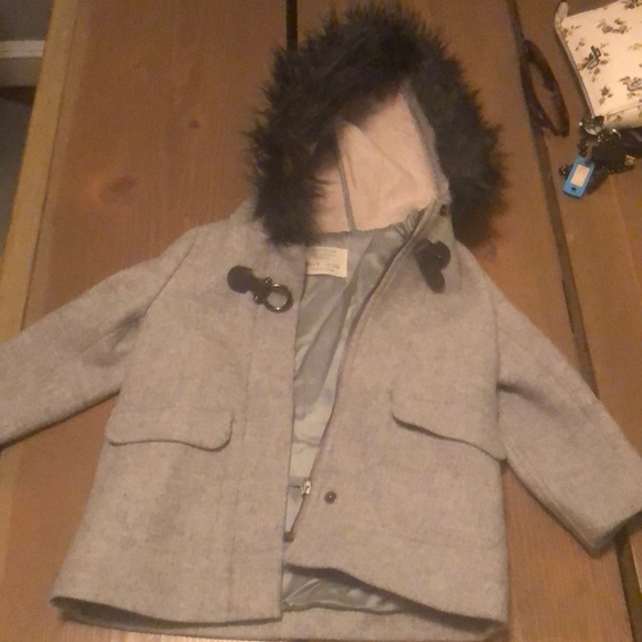 zara girls coats